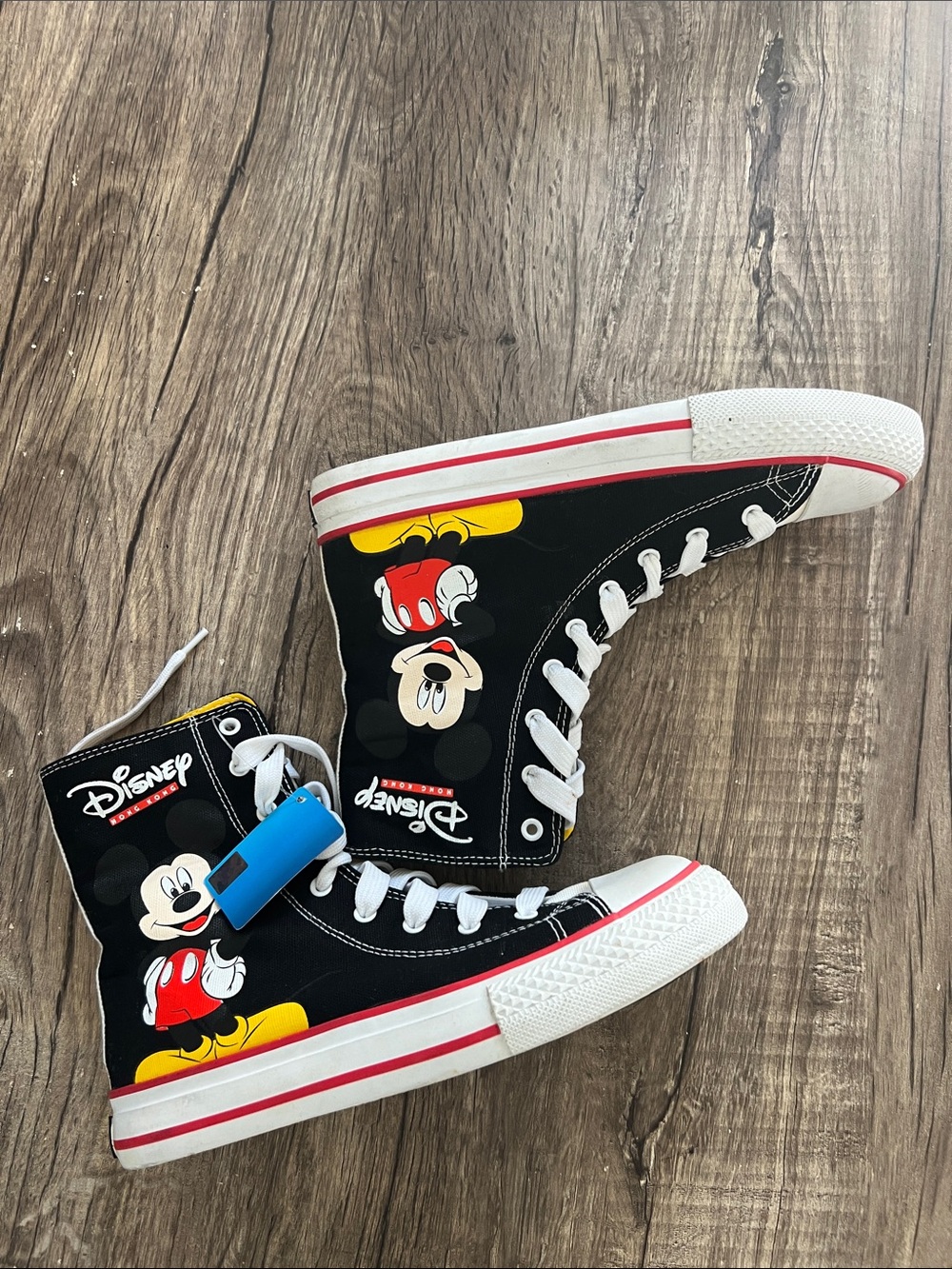 MOA Concept x Disney Mickey Mouse High Top Sneakers Size 38 (us 7.5) NWT